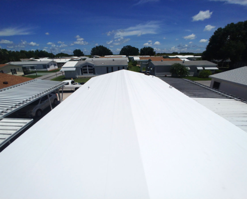 Haines City Florida Roof Over