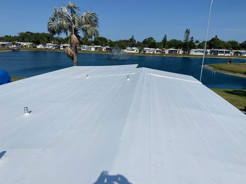 Mobile Home Rubber Roofing