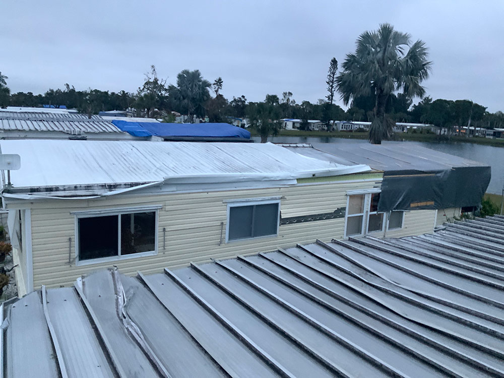 Mobile Home Rubber Roofing