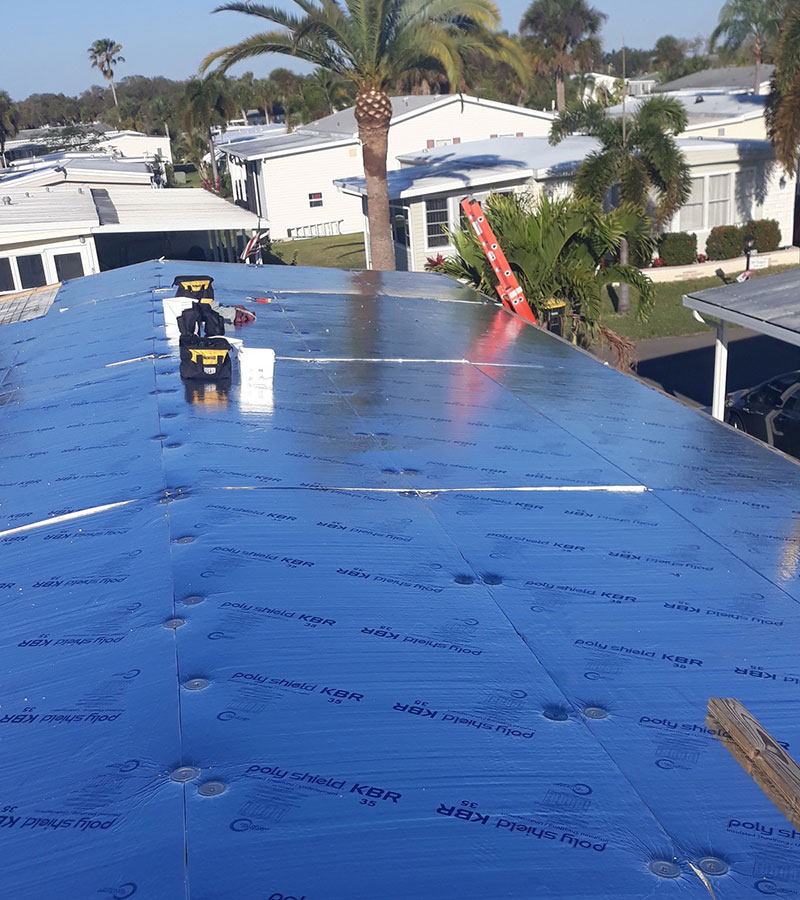 Rubber Roofing for Mobile Homes